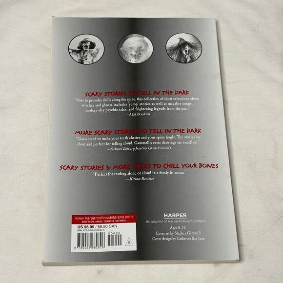 Scary Stories Boxed Set Alvin Schwartz & Stephen Gammell 3 Book Set Complete - Picture 3 of 14